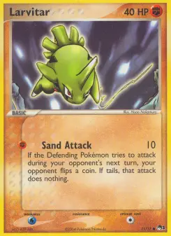 Pokémon-Karte Larvitar 011/017