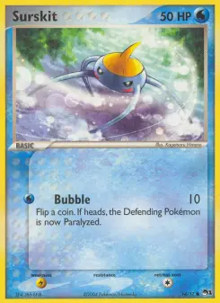 Pokémon-Karte Surskit 014/017