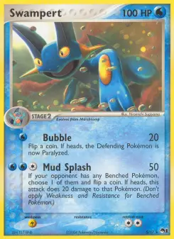 Pokémon-Karte Swampert 005/017