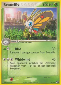 Pokémon-Karte Beautifly 006/017