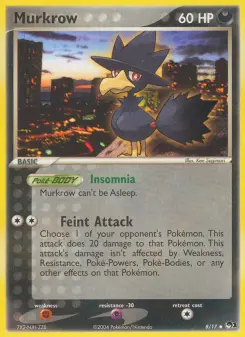 Pokémon-Karte Murkrow 008/017