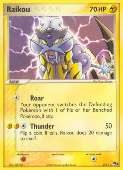 Pokémon-Karte Raikou 003/017