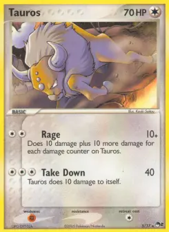 Pokémon-Karte Tauros 005/017