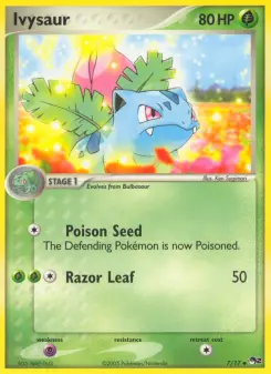 Pokémon-Karte Ivysaur 007/017