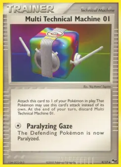 Pokémon-Karte Multi Technical Machine 01 009/017