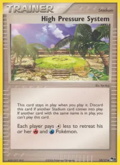 Pokémon-Karte High Pressure System 010/017