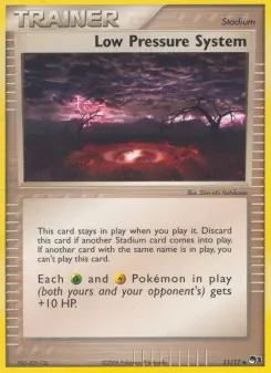 Pokémon-Karte Low Pressure System 011/017