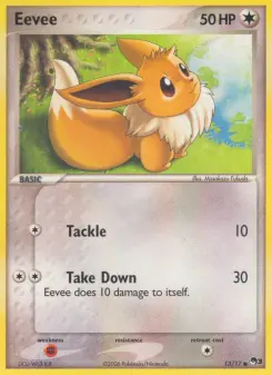 Pokémon-Karte Eevee 013/017