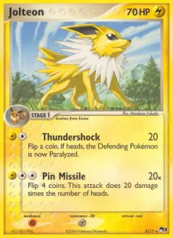 Pokémon-Karte Jolteon 003/017