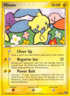 Pokémon-Karte Minun 004/017