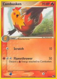 Pokémon-Karte Combusken 007/017