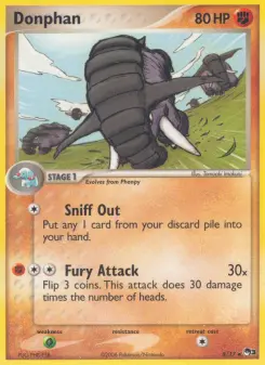 Pokémon-Karte Donphan 008/017