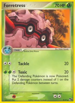 Pokémon-Karte Forretress 009/017