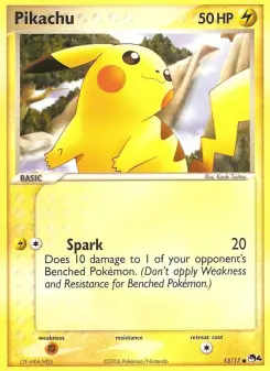 Pokémon-Karte Pikachu 013/017