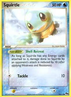 Pokémon-Karte Squirtle 014/017