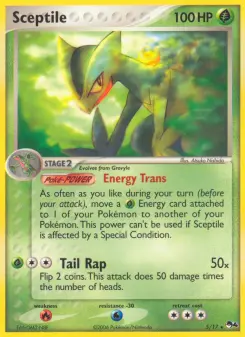 Pokémon-Karte Sceptile 005/017