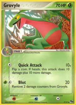 Pokémon-Karte Grovyle 007/017