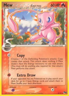 Pokémon-Karte Mew δ 003/017