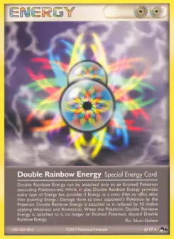 Pokémon-Karte Double Rainbow Energy 004/017
