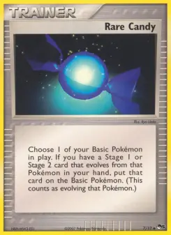 Pokémon-Karte Rare Candy 007/017
