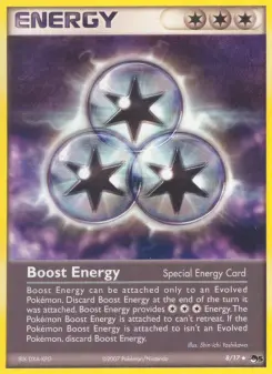 Pokémon-Karte Boost Energy 008/017