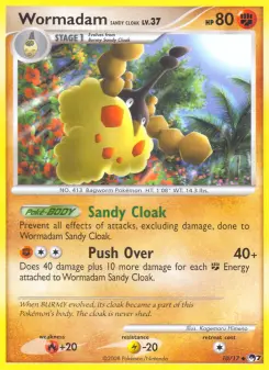 Pokémon-Karte Wormadam Sandy Cloak 010/017
