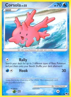 Pokémon-Karte Corsola 013/017