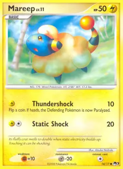 Pokémon-Karte Mareep 014/017