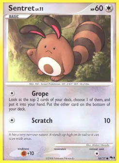 Pokémon-Karte Sentret 016/017