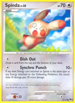 Pokémon-Karte Spinda 017/017