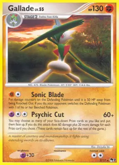 Pokémon-Karte Gallade 002/017
