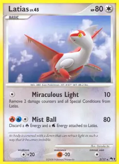 Pokémon-Karte Latias 003/017