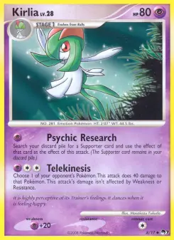 Pokémon-Karte Kirlia 008/017