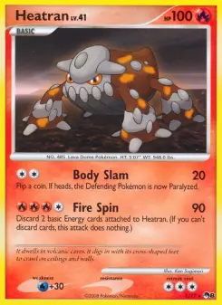 Pokémon-Karte Heatran 001/017
