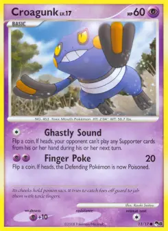 Pokémon-Karte Croagunk 013/017