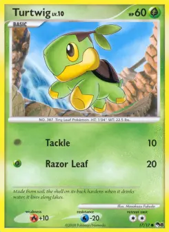 Pokémon-Karte Turtwig 017/017