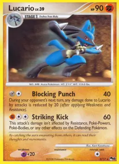 Pokémon-Karte Lucario 002/017