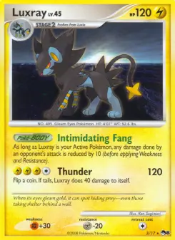 Pokémon-Karte Luxray 003/017