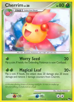 Pokémon-Karte Cherrim 006/017