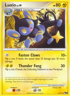 Pokémon-Karte Luxio 008/017