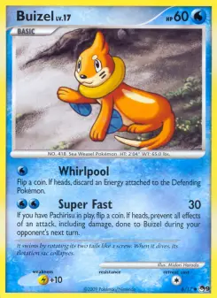 Pokémon-Karte Buizel 006/017