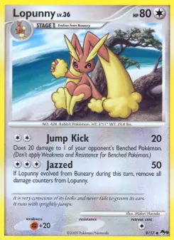 Pokémon-Karte Lopunny 009/017