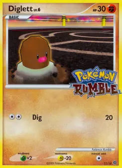 Pokémon-Karte Diglett 011/016