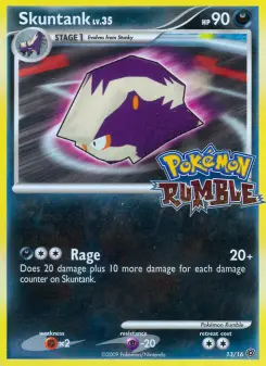 Pokémon-Karte Skuntank 013/016