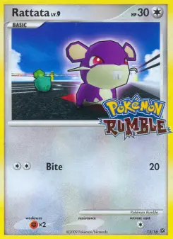Pokémon-Karte Rattata 015/016