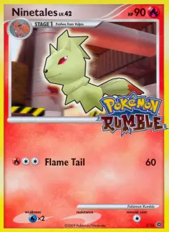 Pokémon-Karte Ninetales 003/016