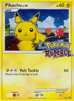Pokémon-Karte Pikachu 007/016