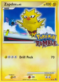 Pokémon-Karte Zapdos 008/016