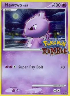 Pokémon-Karte Mewtwo 009/016