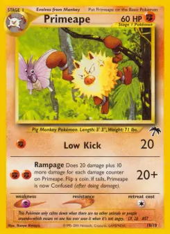 Pokémon-Karte Primeape 018/018